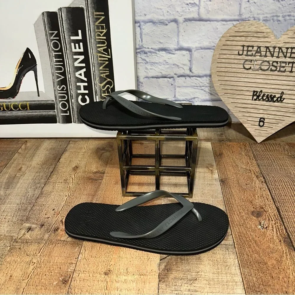 Armani exchange flip flop sandals size 11/12